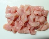 鶏むね肉と ピーマン トマトの味噌コンソメスープ作り方5写真