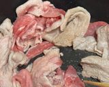 豚スライスとまいたけの甘辛炒め作り方1写真