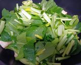 厚揚げと小松菜の甘辛味噌炒め作り方3写真