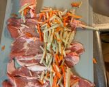 冷凍ごぼうにんじんで簡単肉巻き作り方2写真