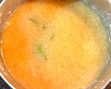 生メカブと鰹節の旨味噌汁作り方5写真