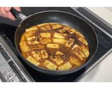 わらびと厚揚げのたまごとじ★動画あり★作り方13写真