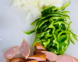 私の ナポリタン作り方2写真