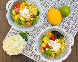 アボカドと夏野菜のカラフルサラダ作り方9写真
