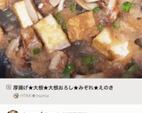 厚揚げ★大根★大根おろし★みぞれ★えのき作り方22写真