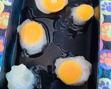 カレーピラフミニ目玉焼き乗せ●夏休みご飯作り方3写真