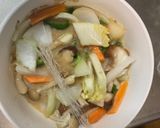 お一人様簡単洋風甘辛オイ梅味豆腐野菜炒め作り方16写真