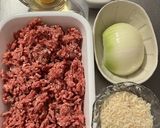 基本のハンバーグ作り方1写真
