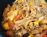 出汁カレー●煮込みポーク玉子カレー作り方2写真