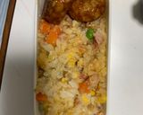 全てレンジ冷めても美味しい梅味噌炒飯弁当作り方15写真