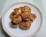 豚こまでボリュームおかず❢簡単甘酢肉団子作り方5写真