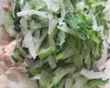 ゴーヤとツナと玉ねぎの塩こんぶサラダ作り方4写真