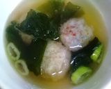 自家製鶏団子で簡単コンソメスープ作り方3写真