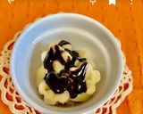 パンにバナナ&チョコレートシロップ美味♬作り方6写真