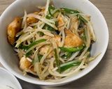 鶏ムネもやしピーマン炒め作り方8写真