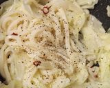 キャベツアンチョビ☆上品な焼きうどん作り方2写真