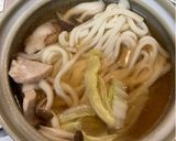 プチッと鍋で簡単！鍋焼きうどん♪作り方2写真