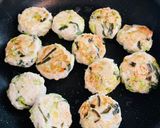 鶏ひき肉で＼白玉入り／つくねぎょうざ作り方9写真