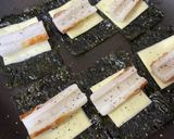 おつまみ韓国海苔巻きとろっ!チーズちくわ作り方1写真