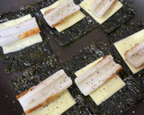 おつまみ韓国海苔巻きとろっ！チーズちくわ作り方1写真