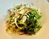 ナスと夏野菜のクリチ梅ダシダハニー和え!作り方8写真
