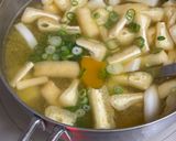 かぼちゃとはんぺんのお味噌汁♪作り方3写真