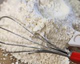 混ぜて焼くだけ♪豆2種小倉パウンドケーキ作り方3写真