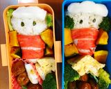 簡単キャラ弁〜ご飯だけキャラ編〜作り方1写真