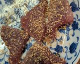🐟️美味しくない鰹の刺身を胡麻揚げにアレンジ♫🐟️作り方1写真