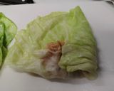 和風柚子胡椒と塩昆布のロールキャベツ作り方5写真