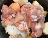 【糖尿病】鳥かぼちゃシチュー作り方10写真