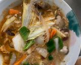 お一人様洋風キムチ味照根菜たっぷり野菜炒作り方17写真
