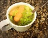 3分完成！レンジで簡単レタスのスープ作り方4写真