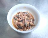 ☆簡単☆いわしの缶詰めのぶっかけうどん作り方4写真