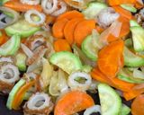 うすぎり凍り豆腐と野菜の旨み炒め♪作り方4写真