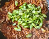 アスパラと挽き肉のデミグラスナポリタン🍝作り方6写真