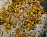 バターしょうゆ焼きとうもろこし🌽ごはん作り方7写真