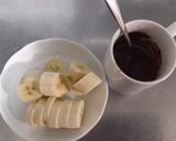 なんちゃって⁉️チョコ🍫バナナ🍌作り方3写真