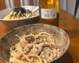 ごま油香る 冷製おろし納豆スパ作り方8写真