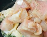 鶏肉のガーリックバターの生姜炒め作り方1写真