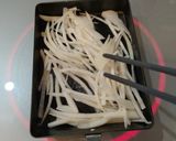 簡単！捨てず活用！大根の皮できんぴら大根作り方1写真