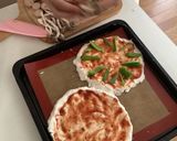 米粉と豆腐の生地のピザ作り方3写真