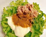 簡単！苦くない！ゴーヤとツナのサラダ作り方4写真