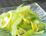 セロリの香味しょうゆ漬け＆レモン風味漬け作り方5写真