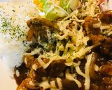 レトルト●やまかけ出汁ポークチーズカレー作り方4写真