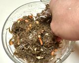 ふわふわもずくの天ぷら/オポベジタリアン作り方4写真