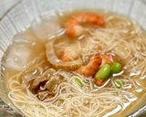夏の惣菜・海鮮旨塩あんかけ豆腐作り方4写真