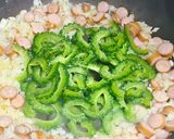 味付けは塩昆布!母のゴーヤチャーハン作り方9写真