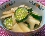 きゅうりと大根の、あっさりナムル漬け🎶作り方3写真