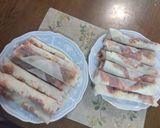 海老と青紫蘇とチーズの洋風春巻き作り方119写真